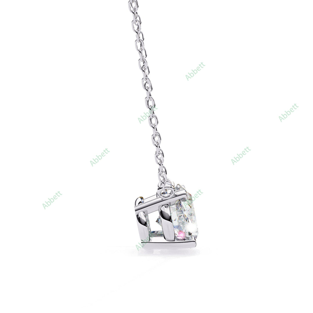 East West Solitaire Pendant PE1596