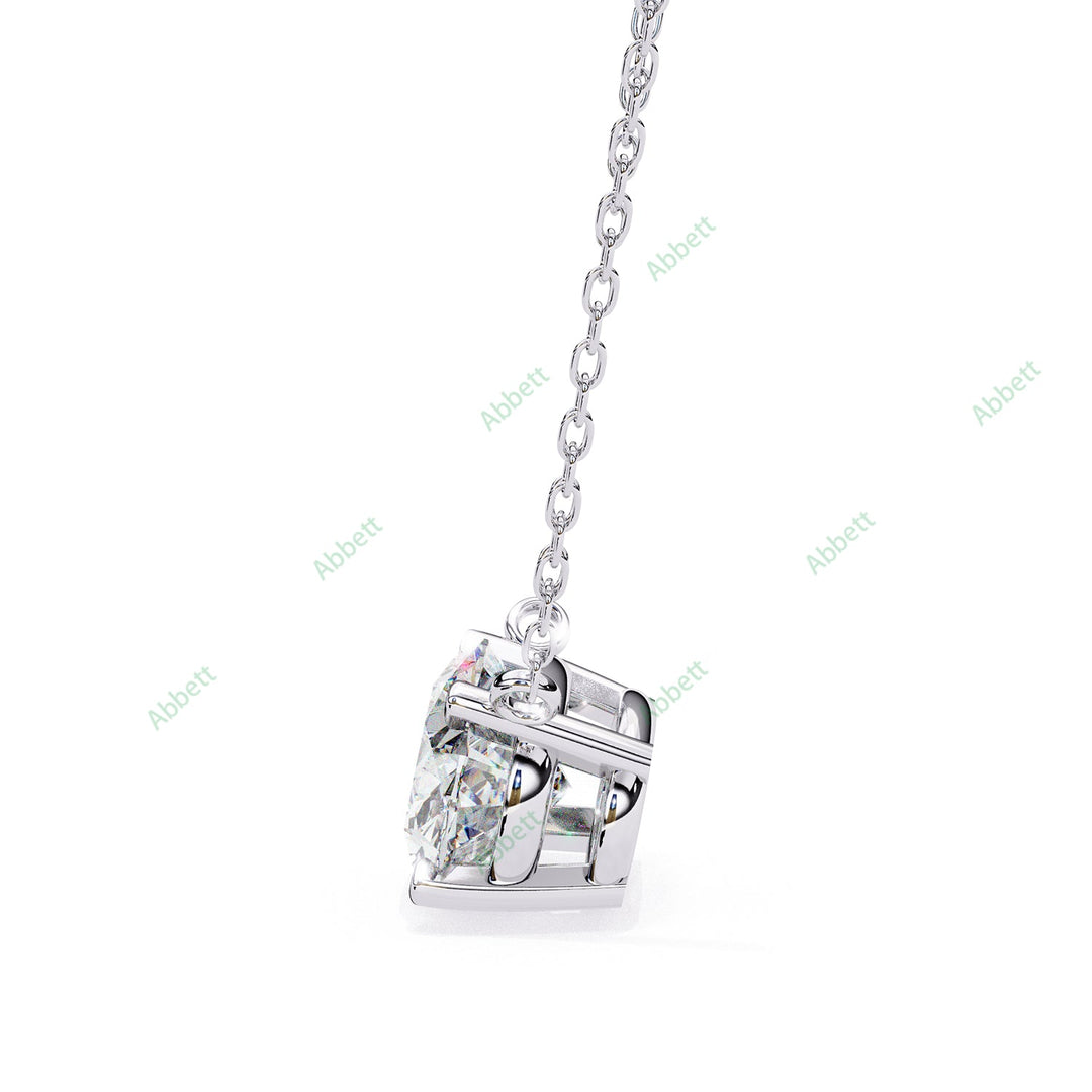 East West Solitaire Pendant PE1596