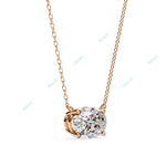 Load image into Gallery viewer, East West Solitaire Pendant PE1596
