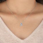 Load image into Gallery viewer, Emerald Solitaire Pendant PE1597
