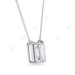 Load image into Gallery viewer, Emerald Solitaire Pendant PE1597
