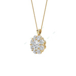 Load image into Gallery viewer, Designer Cluster Pendant PECL011