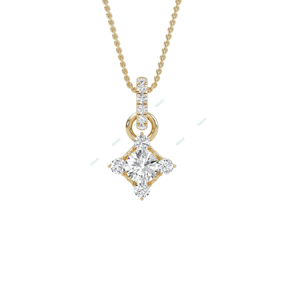 Designer Clover Pendant PECL016