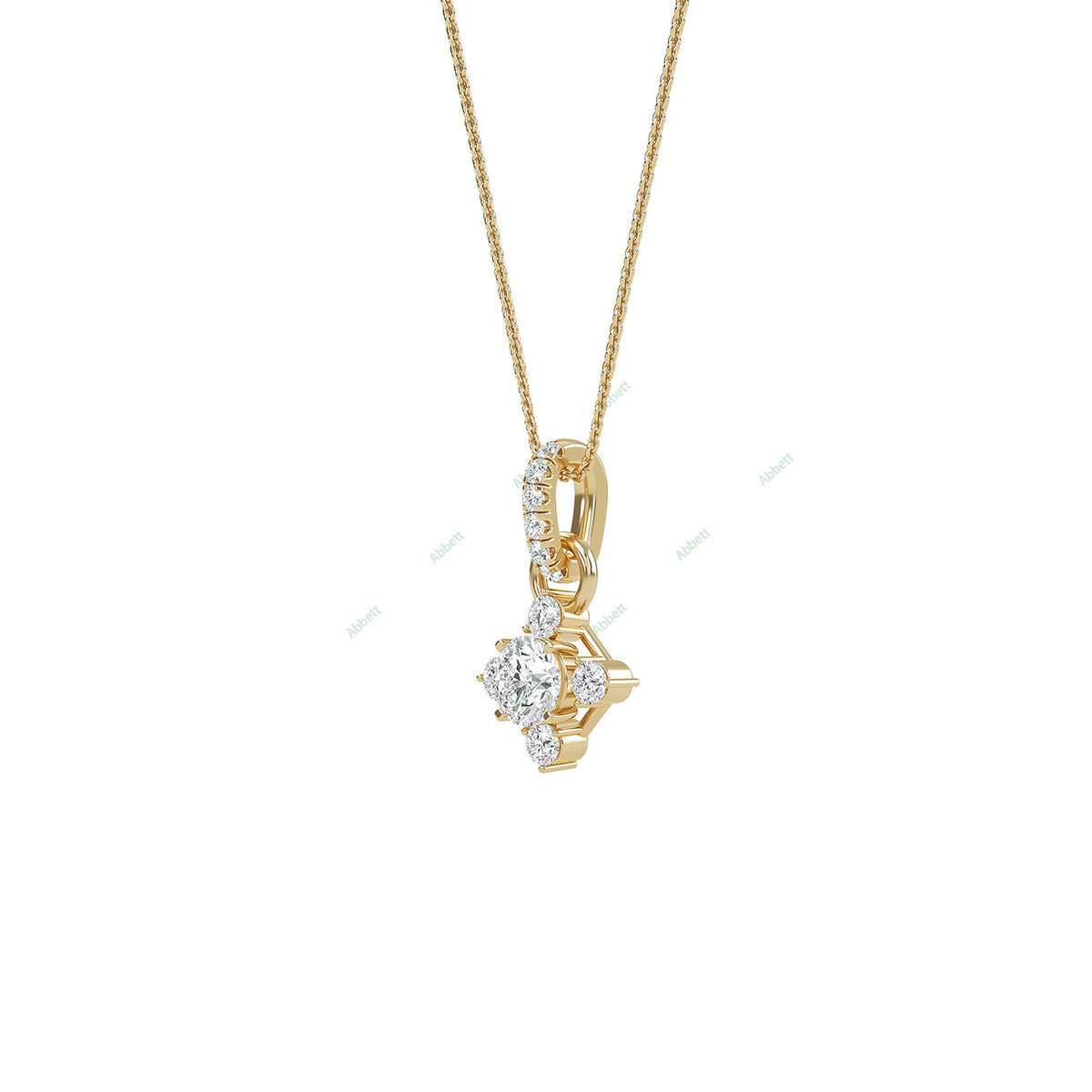 Designer Clover Pendant PECL016