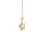 Load image into Gallery viewer, Double Halo Pendant PEDO008
