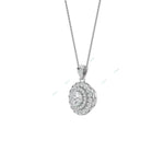 Load image into Gallery viewer, Double Halo Halo Pendant PEDO008
