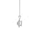 Load image into Gallery viewer, Double Halo Pendant PEDO008
