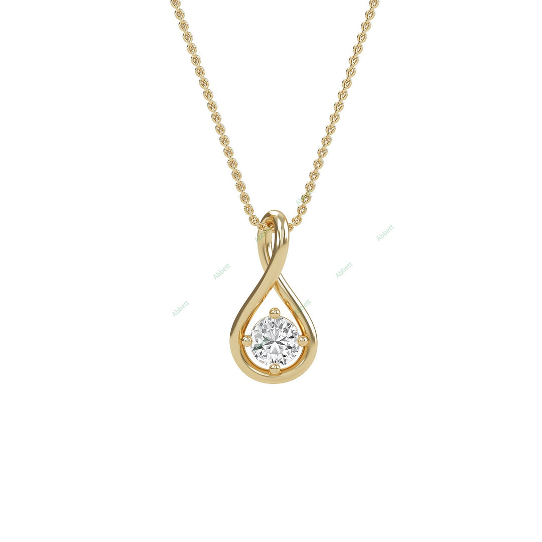 Twisted Drop Pendant PEDR005