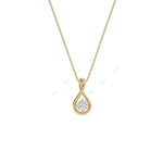 Load image into Gallery viewer, Twisted Drop Pendant PEDR005
