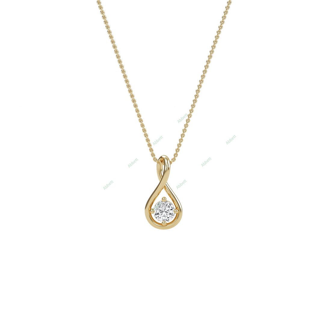 Twisted Drop Pendant PEDR005