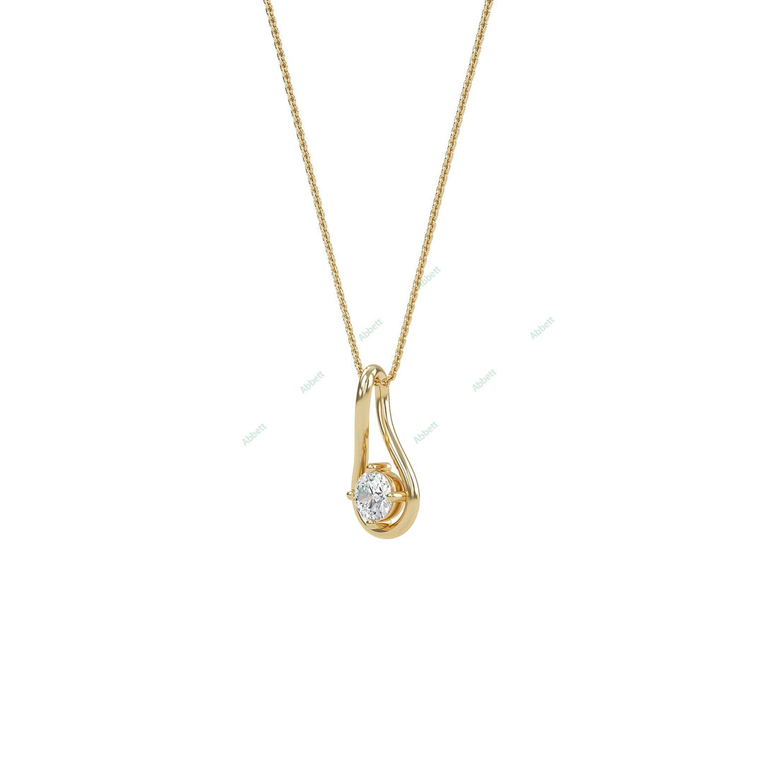 Twisted Drop Pendant PEDR005