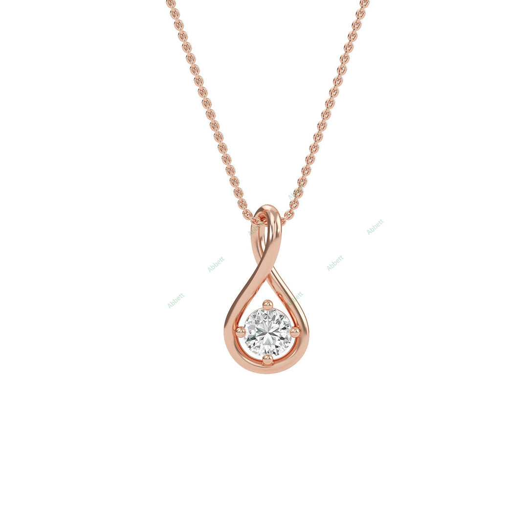 Twisted Drop Pendant PEDR005