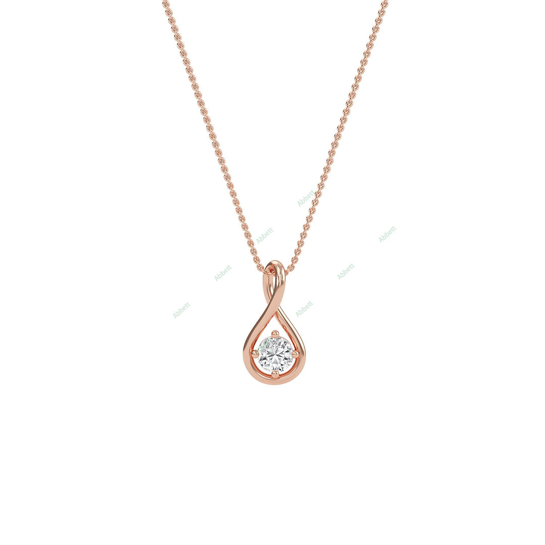 Twisted Drop Pendant PEDR005