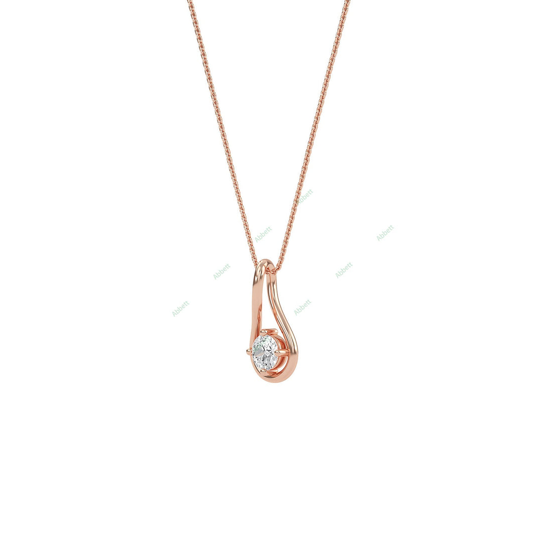 Twisted Drop Pendant PEDR005