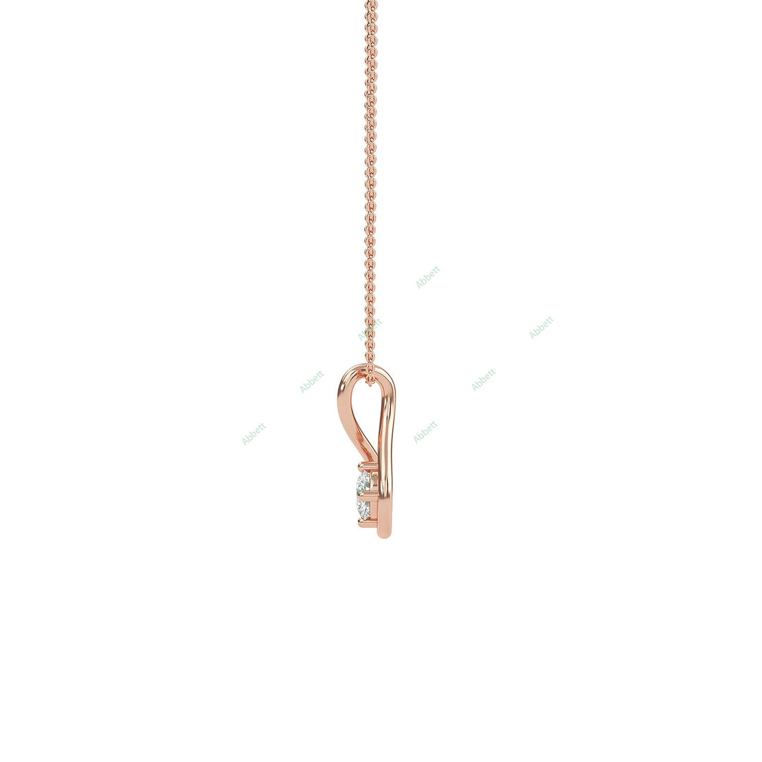 Twisted Drop Pendant PEDR005