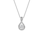 Load image into Gallery viewer, Twisted Drop Pendant PEDR005
