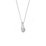 Load image into Gallery viewer, Twisted Drop Pendant PEDR005

