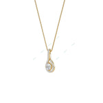 Load image into Gallery viewer, Twisted Halo Pendant PEHA022
