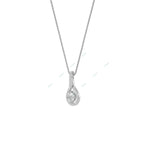 Load image into Gallery viewer, Twisted Halo Pendant PEHA022