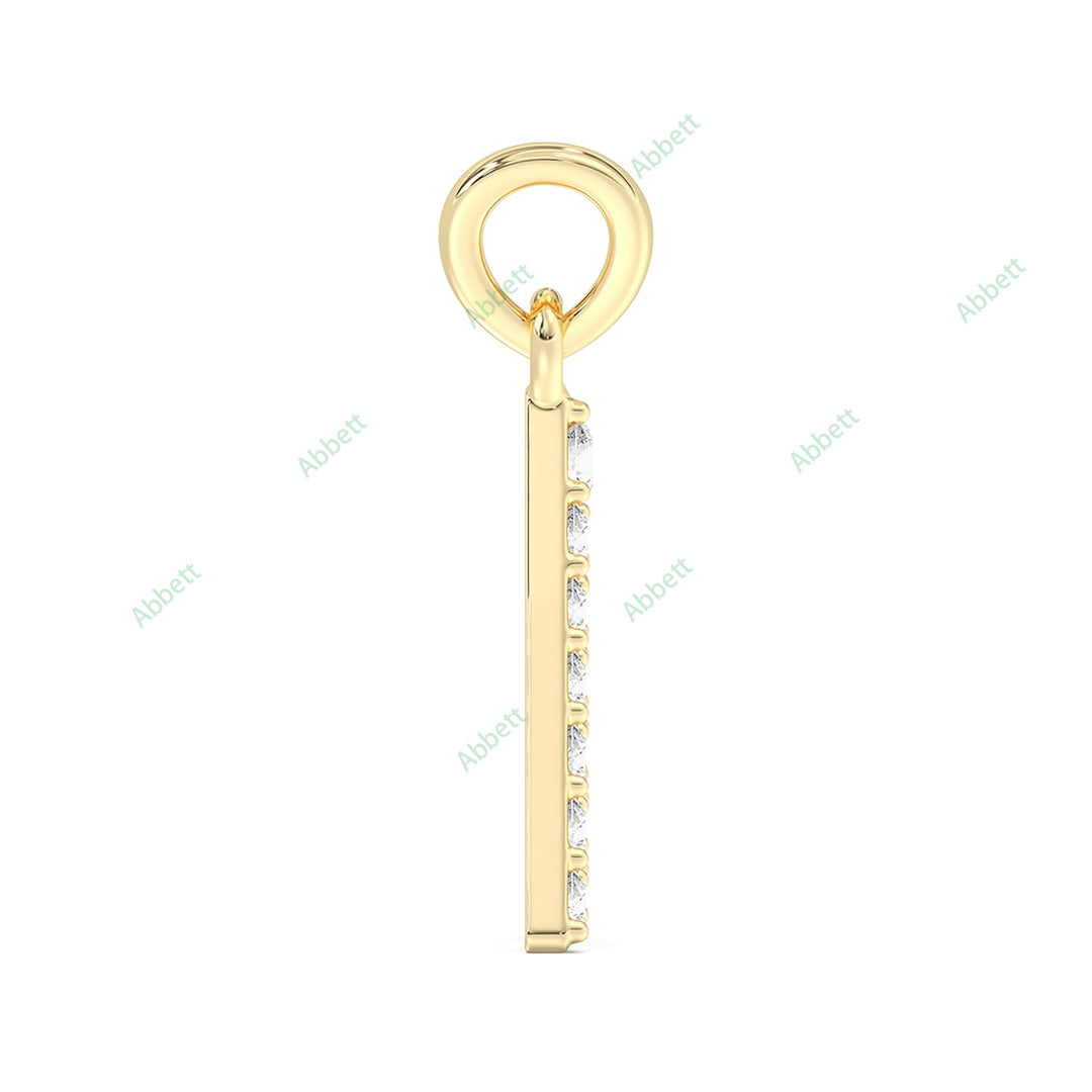 Letter Pendant PELE036