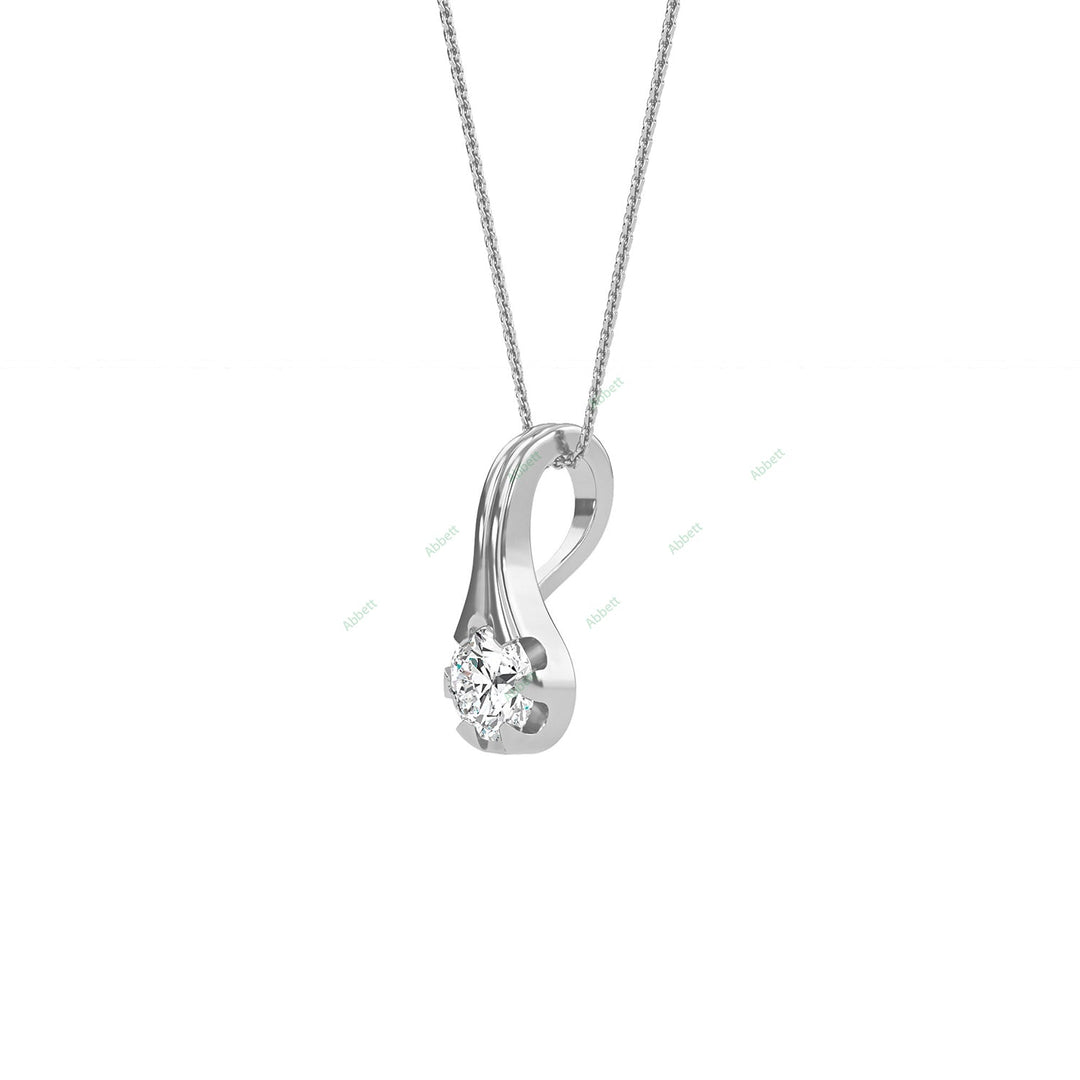 Fashion Solitaire Pendant PESO003