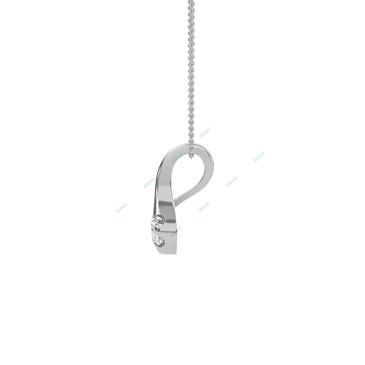 Fashion Solitaire Pendant PESO003