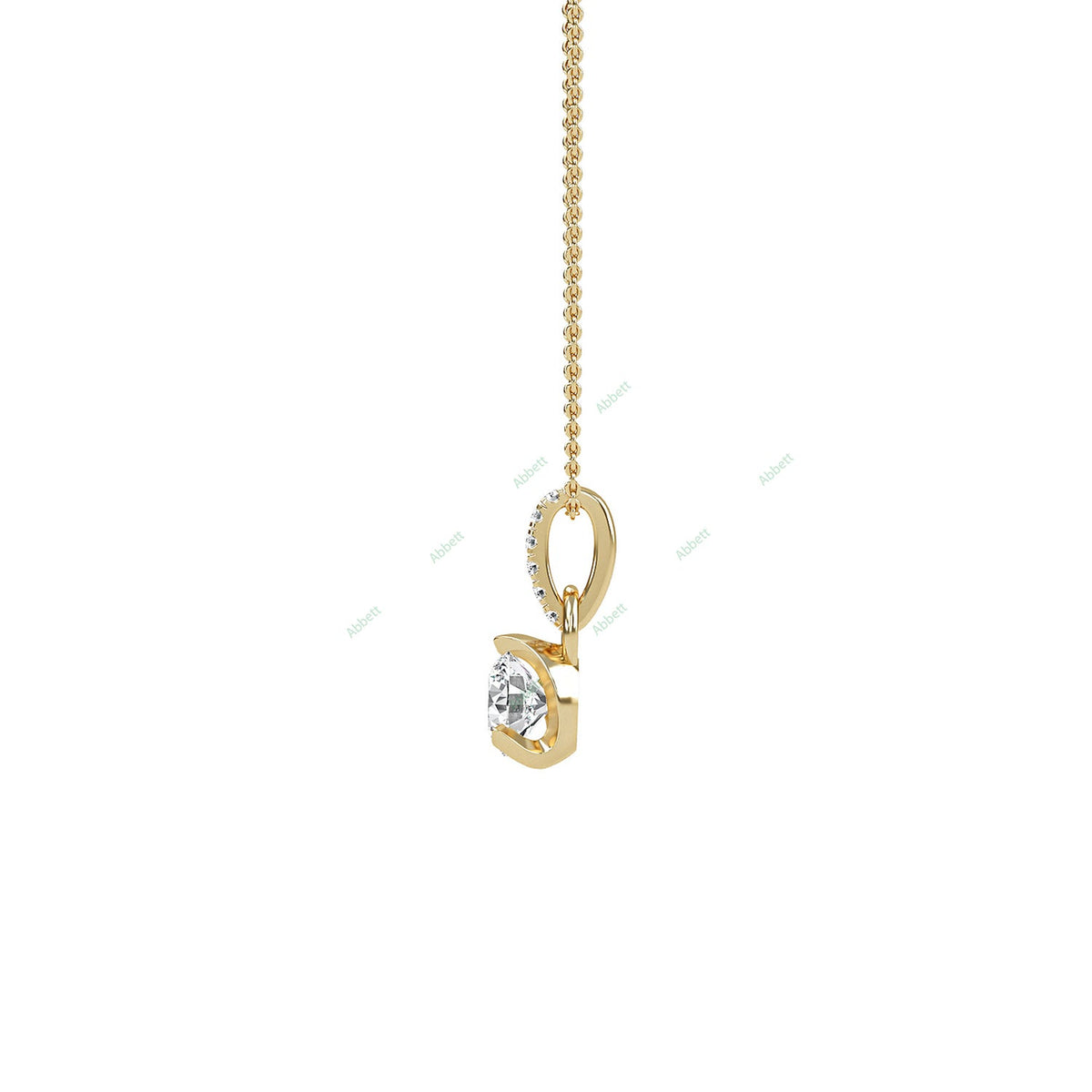 Fashion Solitaire Pendant PESO015
