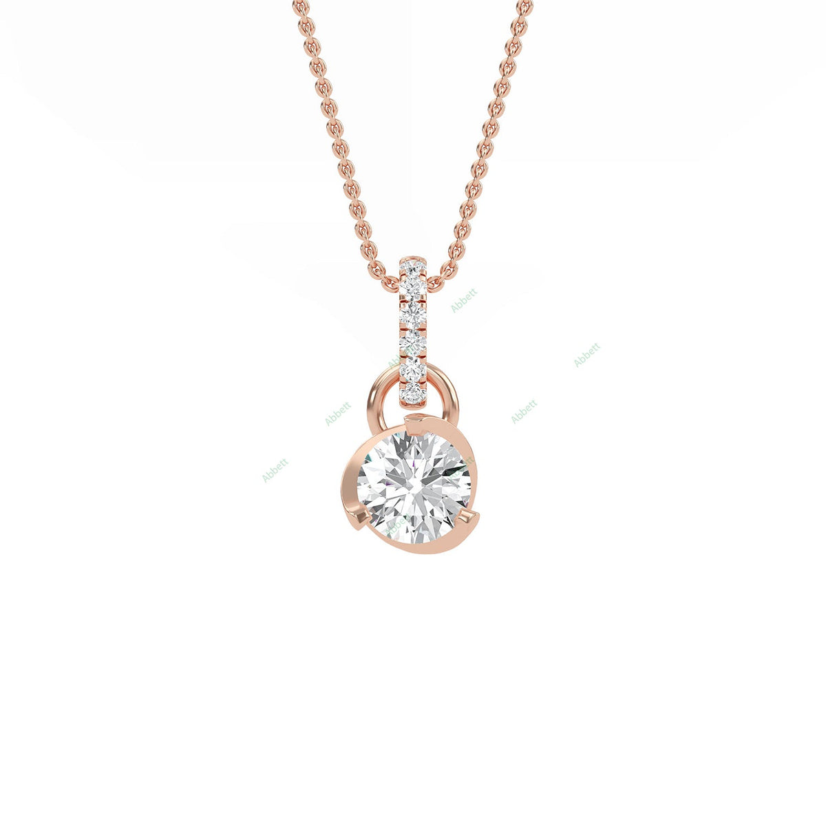 Fashion Solitaire Pendant PESO015