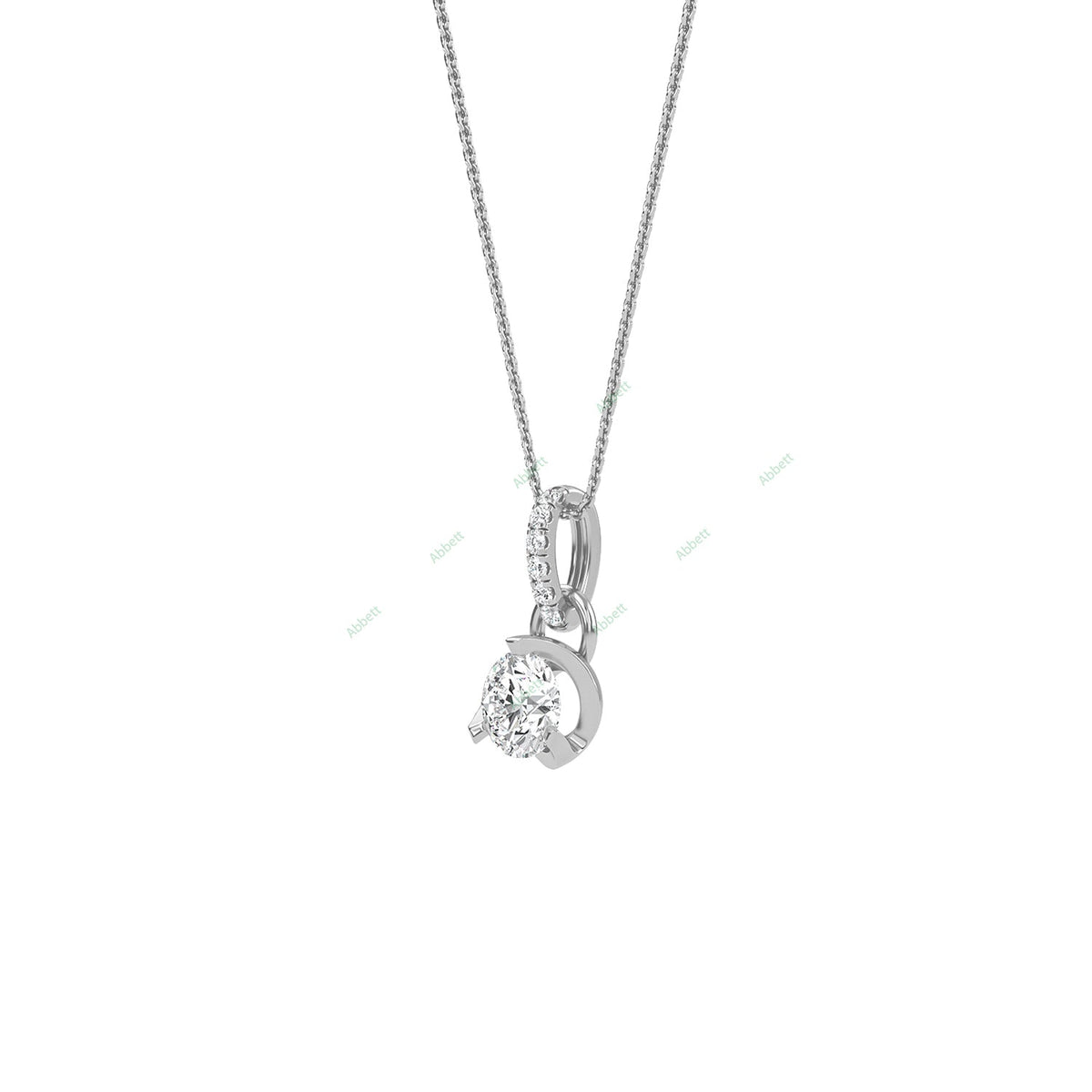 Fashion Solitaire Pendant PESO015