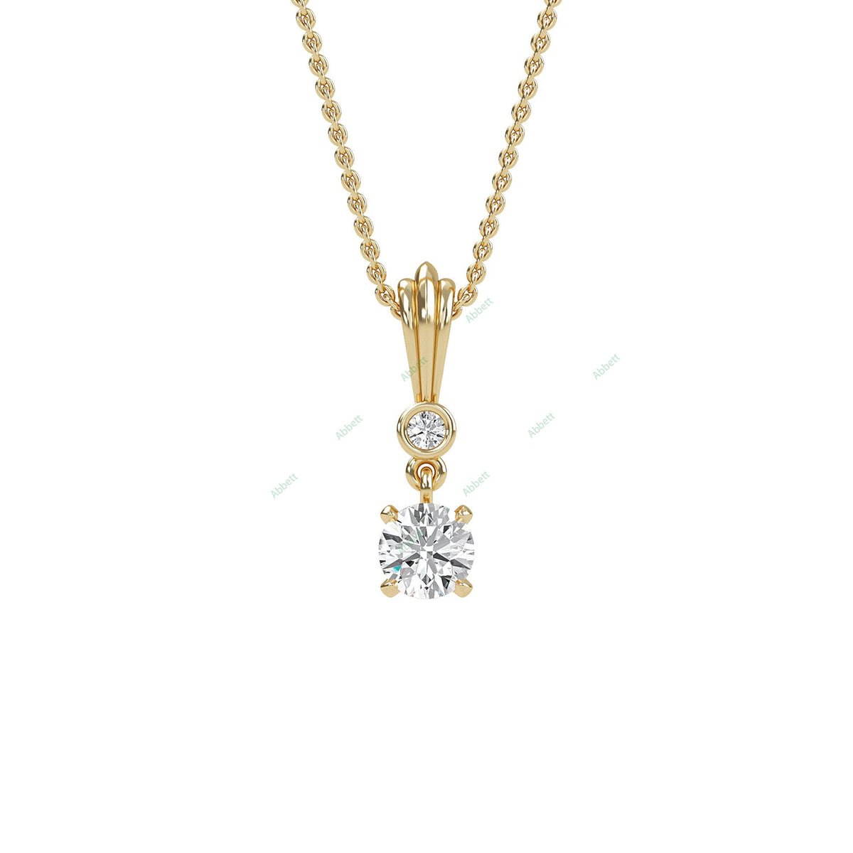 Fashion Solitaire Pendant PESO017