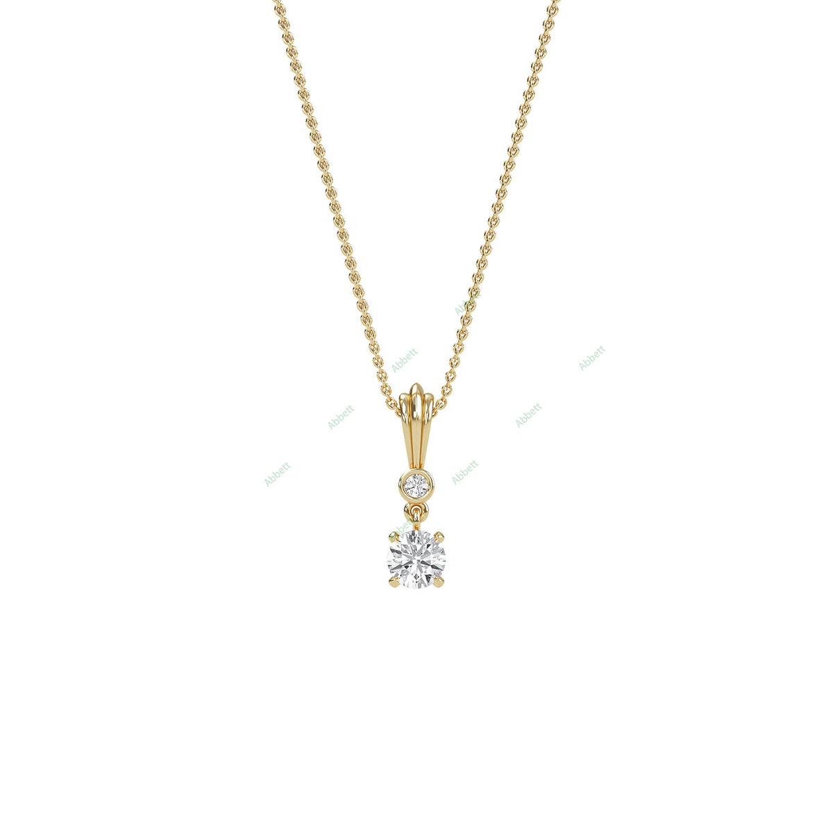 Fashion Solitaire Pendant PESO017