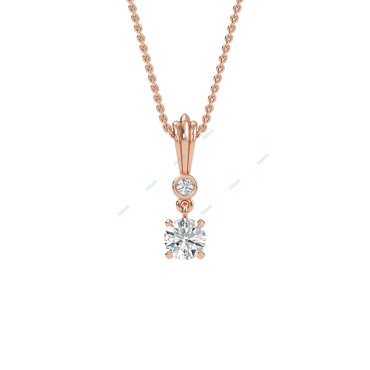 Fashion Solitaire Pendant PESO017