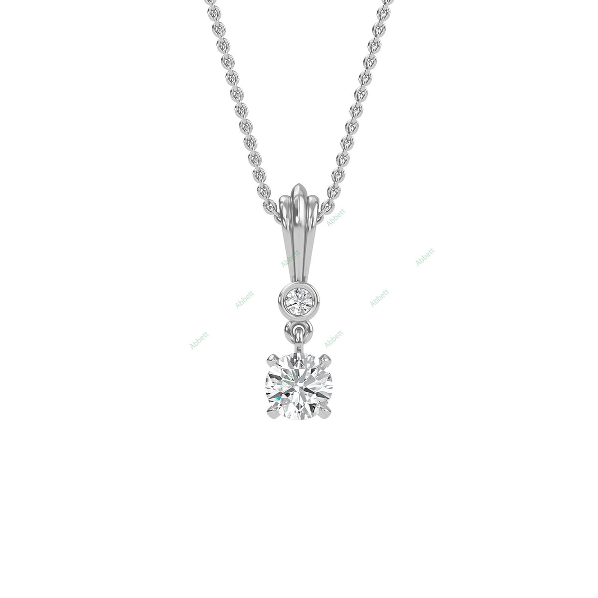 Fashion Solitaire Pendant PESO017
