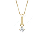 Load image into Gallery viewer, Bezel Solitaire Pendant PESO019
