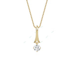 Load image into Gallery viewer, Bezel Solitaire Pendant PESO019
