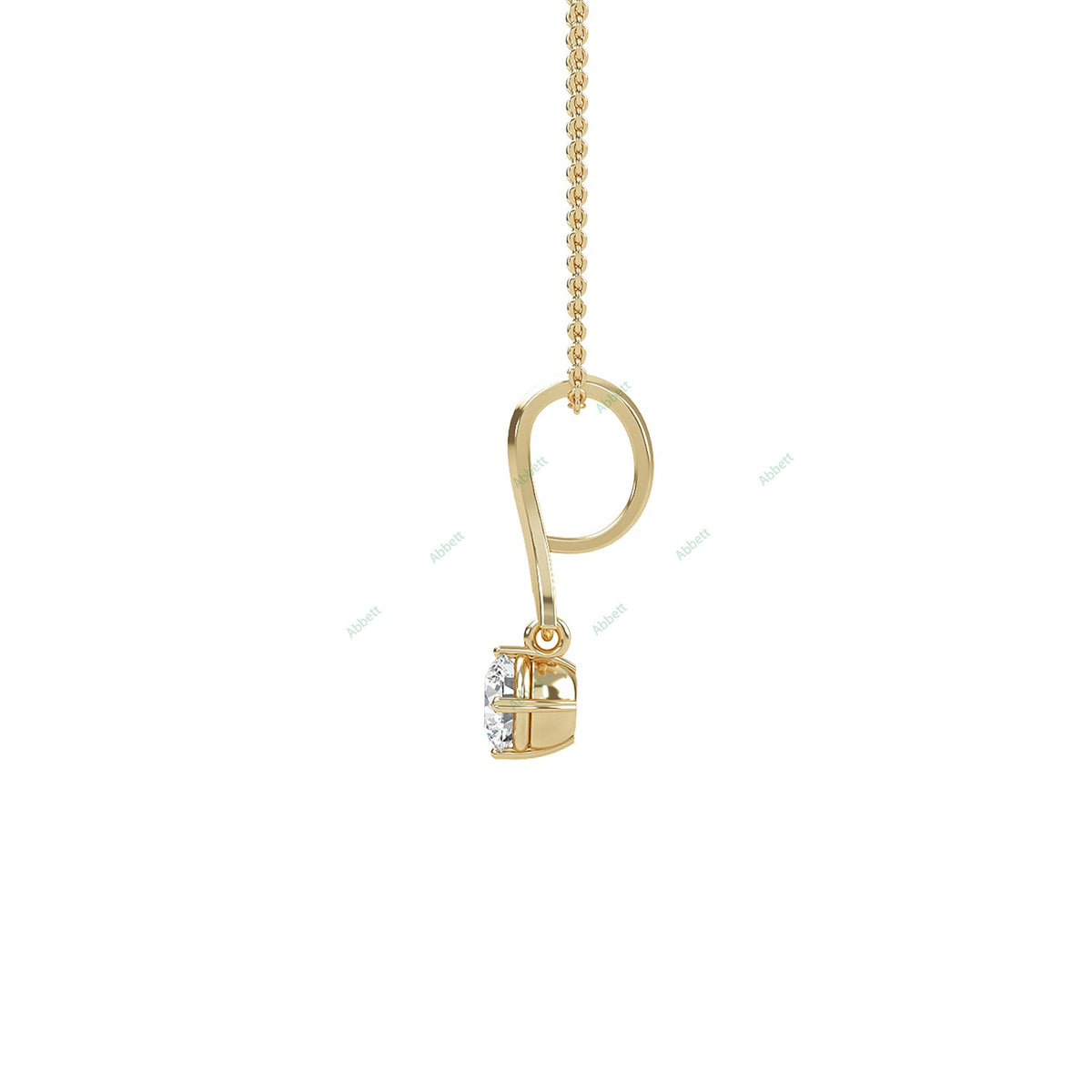 Fashion Solitaire Pendant PESO019
