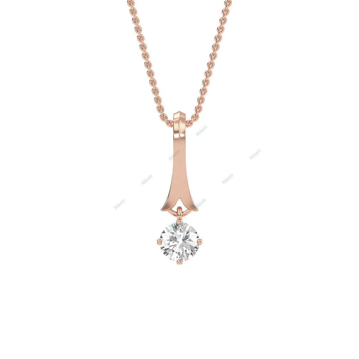 Fashion Solitaire Pendant PESO019
