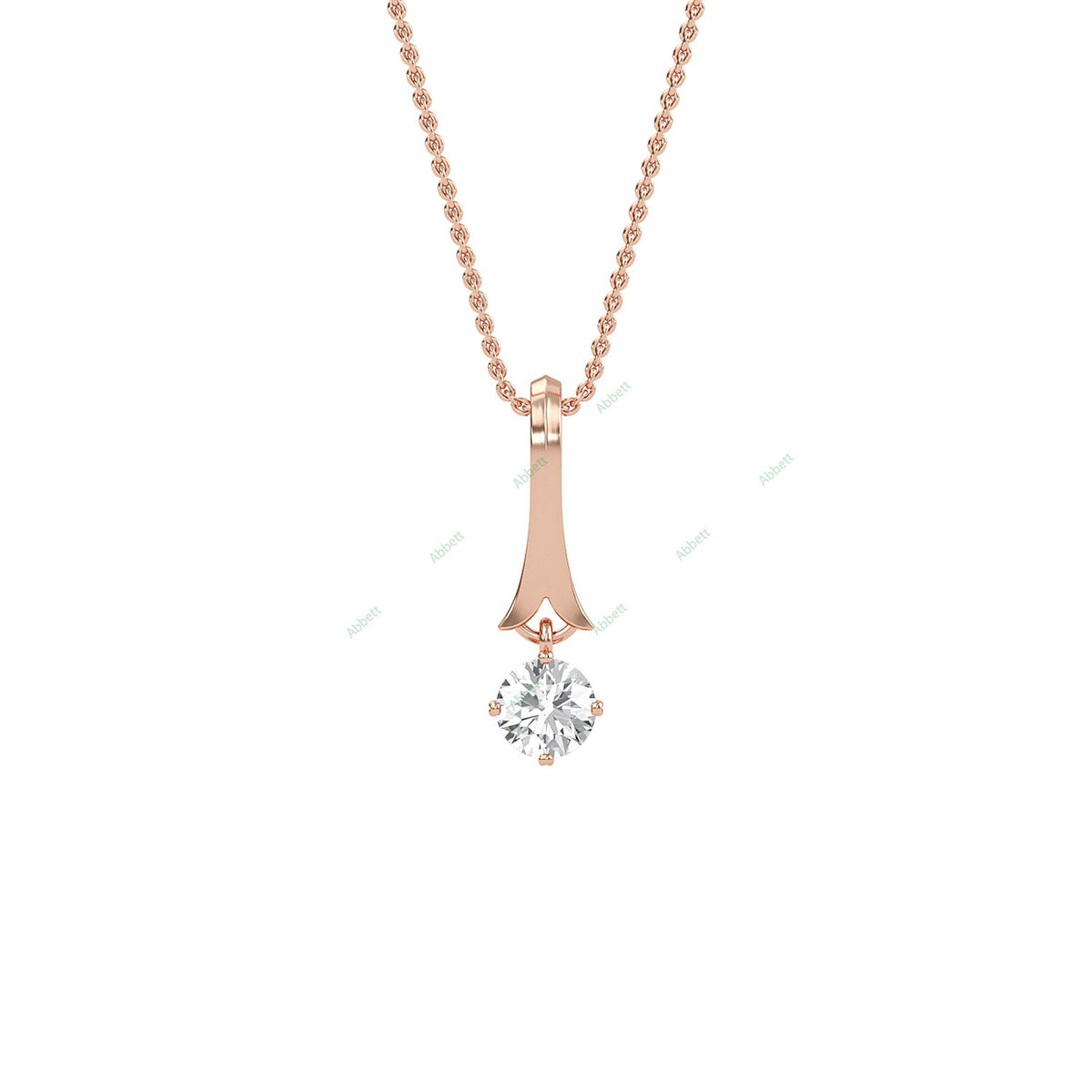 Fashion Solitaire Pendant PESO019