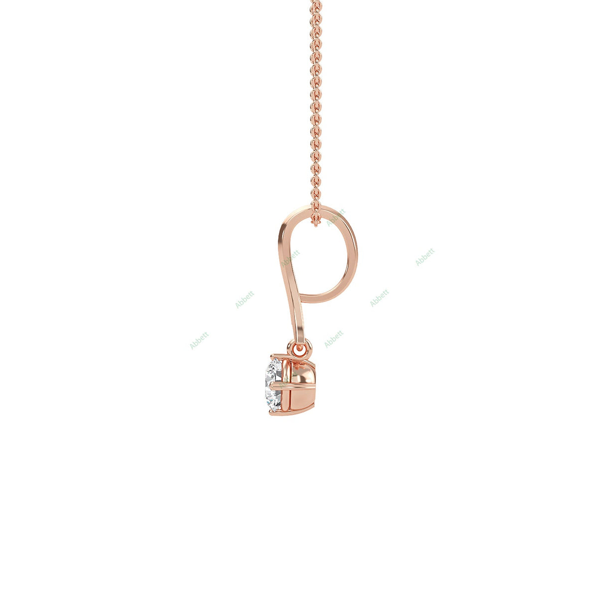 Fashion Solitaire Pendant PESO019