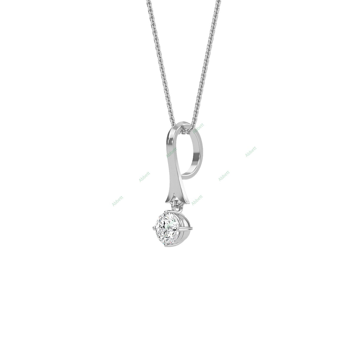 Fashion Solitaire Pendant PESO019