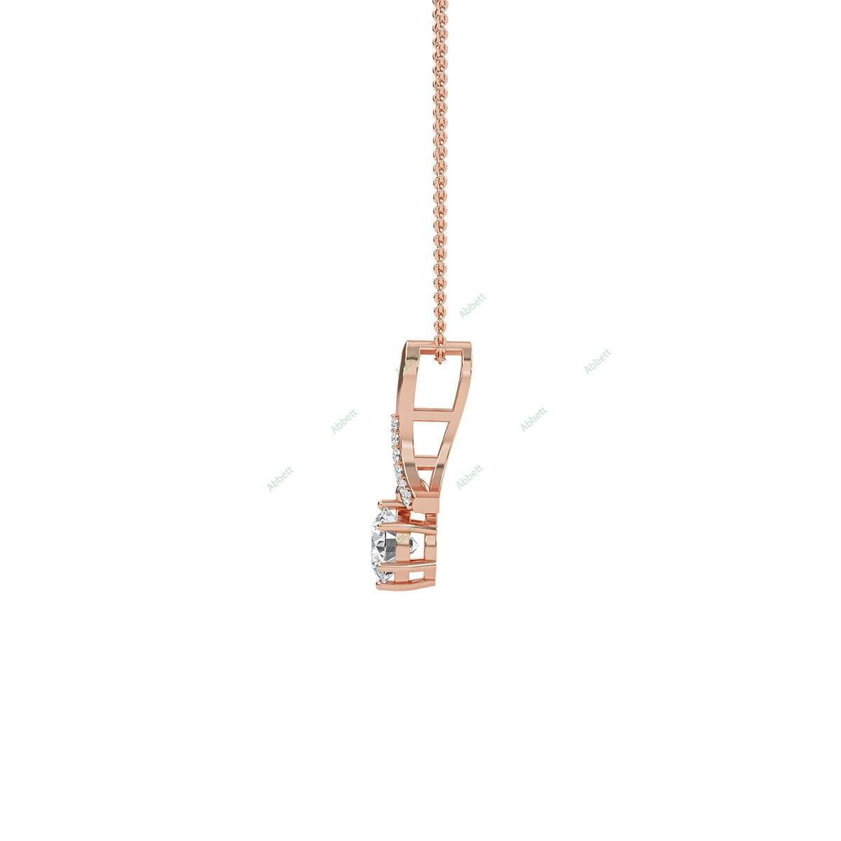 Designer Solitaire Pendant PESO021