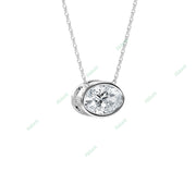 Bezel Solitaire Pendant PESO023