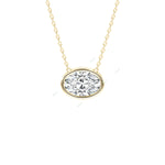 Load image into Gallery viewer, Bezel Solitaire Pendant PESO023
