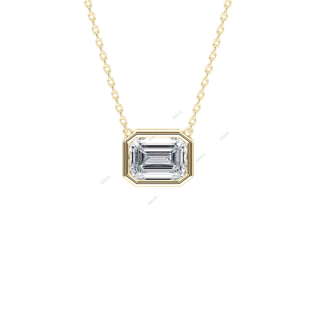 Bezel Solitaire Pendant PESO026