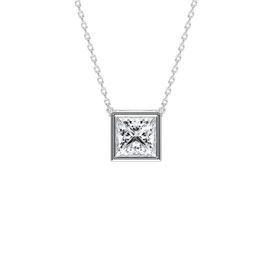 Bezel Solitaire Pendant PESO027