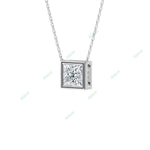 Load image into Gallery viewer, Bezel Solitaire Pendant PESO027
