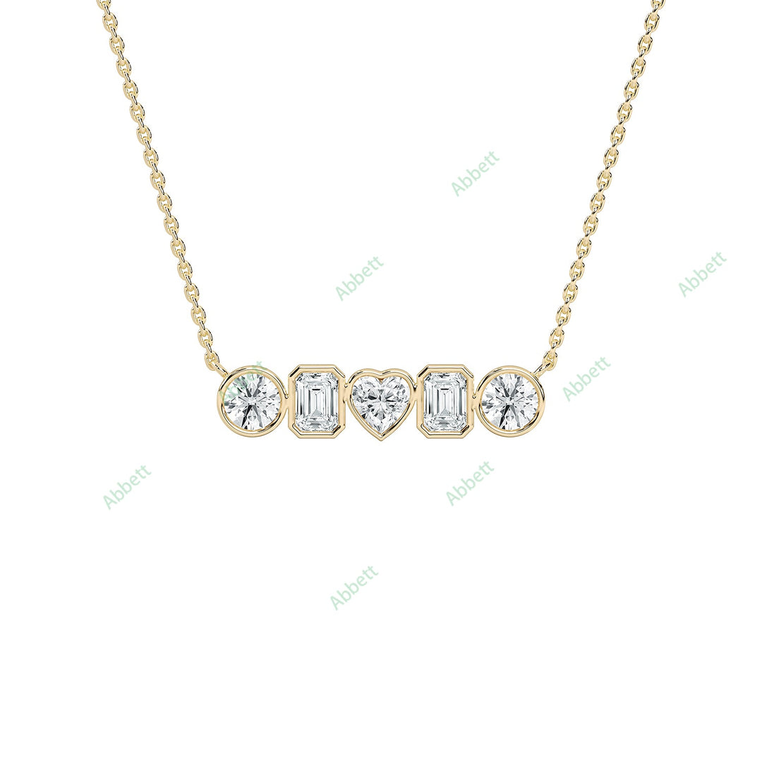 Bezel Stardust Pendant PEST029