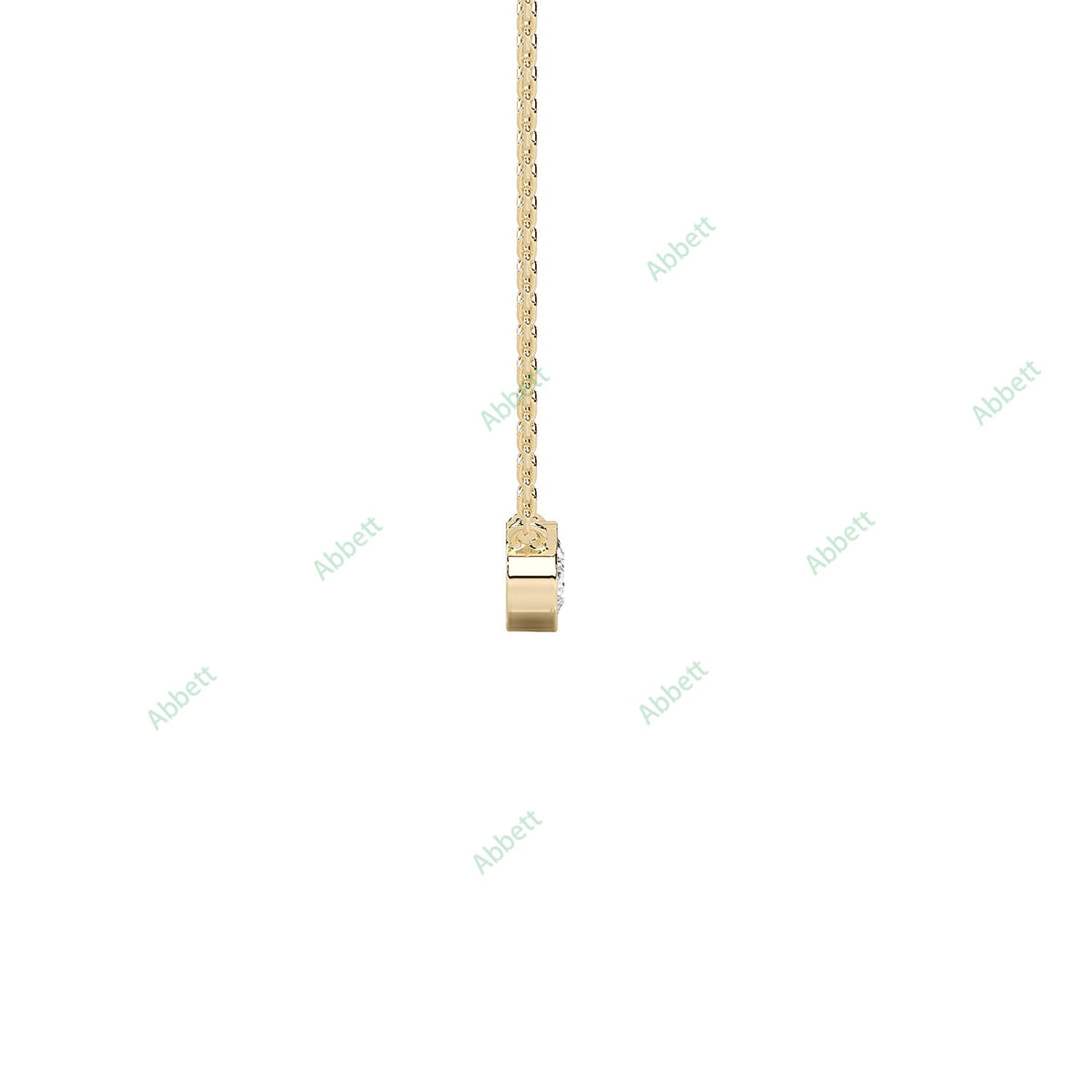 Bezel Bar Pendant PEST029