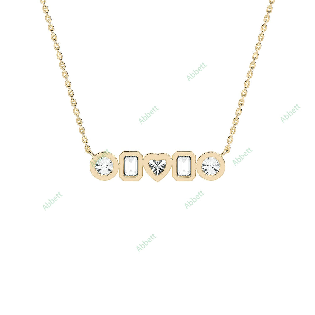 Bezel Stardust Pendant PEST029