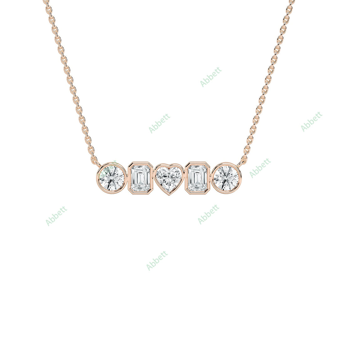 Bezel Stardust Pendant PEST029